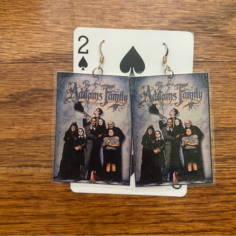 Addams Family Earrings